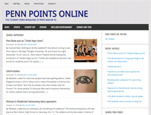Tablet Screenshot of pennpoints.net